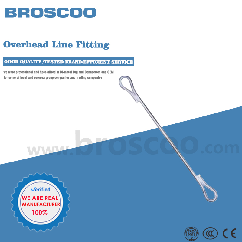 Premium Hot DIP Galvanized Carbon Steel Power Fitting Bow and Thimble