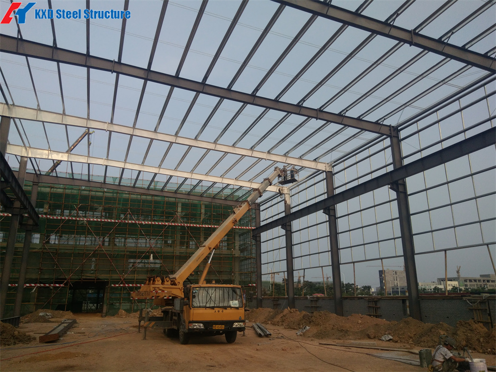 2022 New Customized Steel Column, Beam, Truss Prefab Mini Warehouse