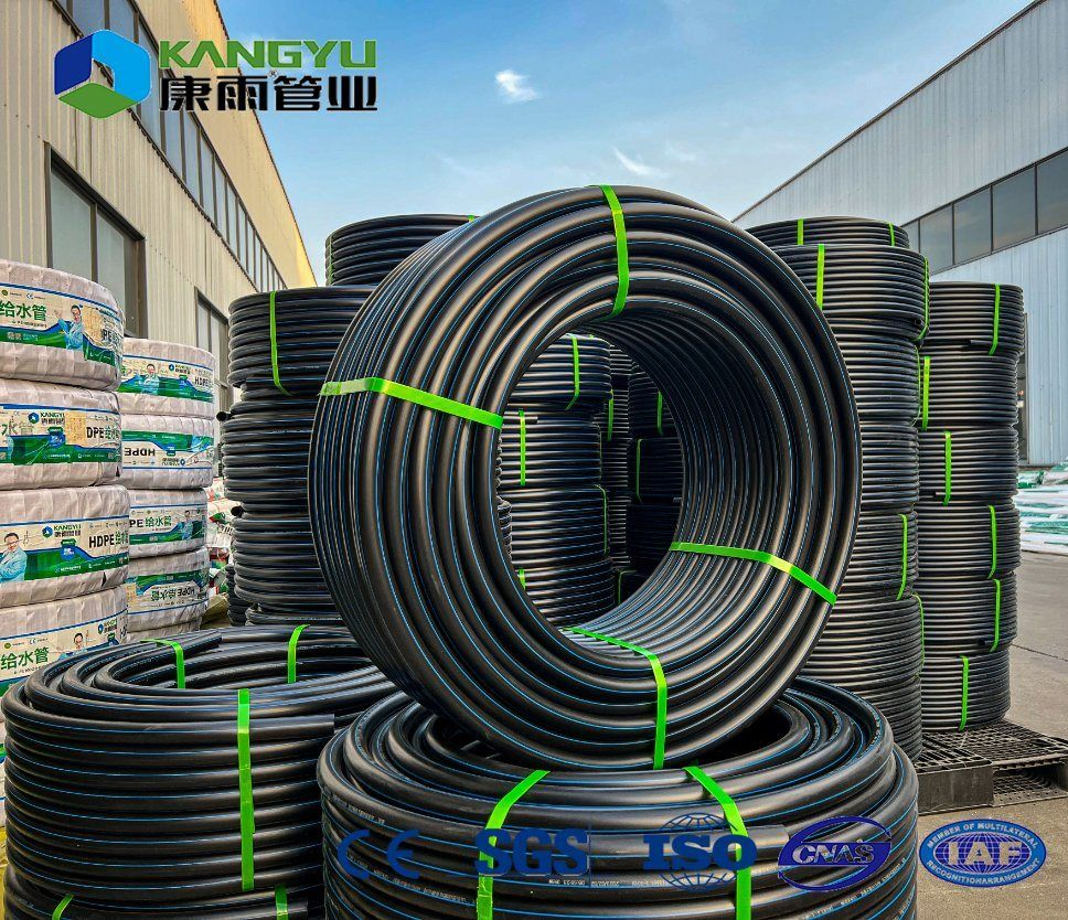 20mm-1600mm HDPE Water Pipe Gas Pipe PVC Pipe