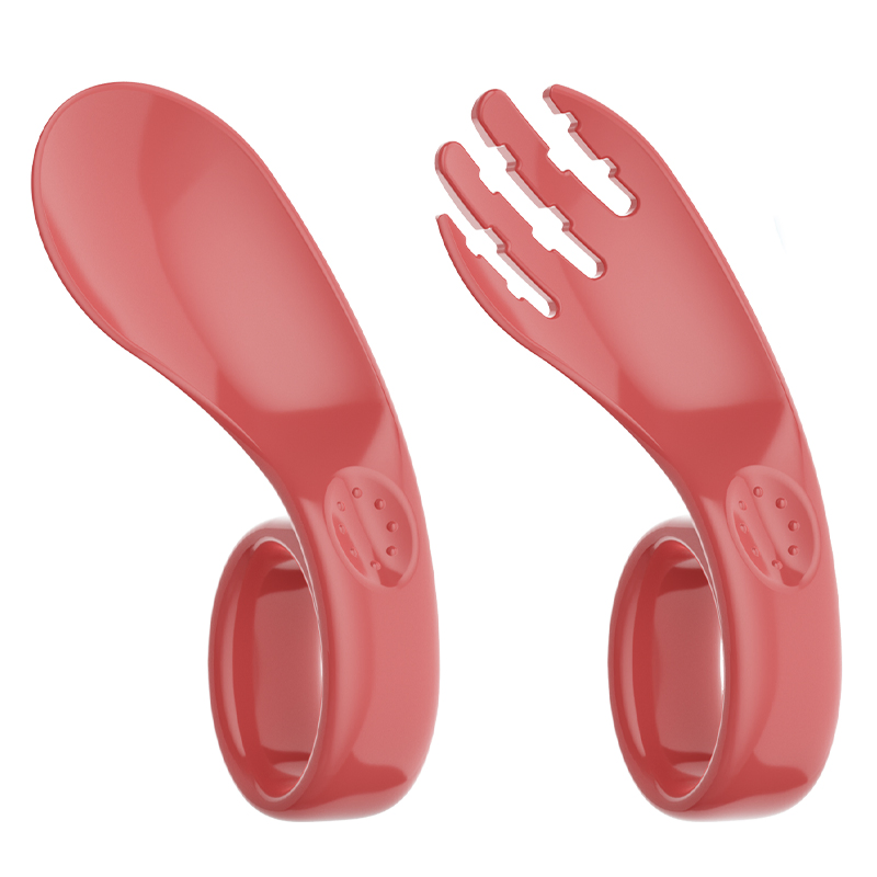 Safe Eating Spork for Kids - Eco-Friendly Silicone Design