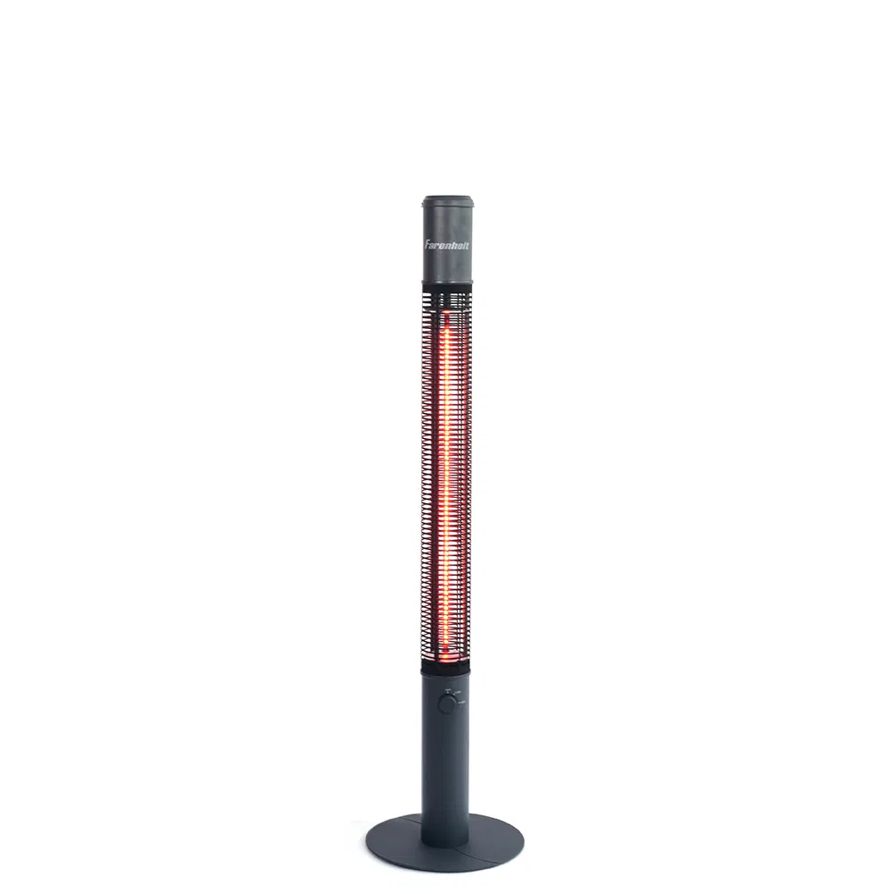 Black Waterproof IP55 Infrared Element Electric Heater Outdoor Heater