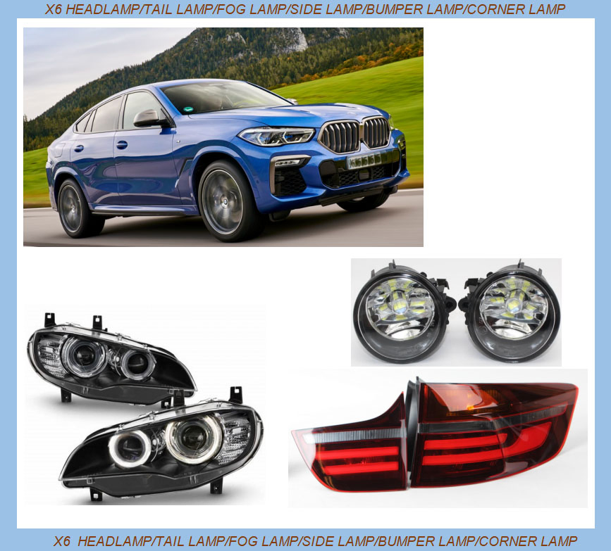 Светодиодные фары Angel Eyes для BMW X1