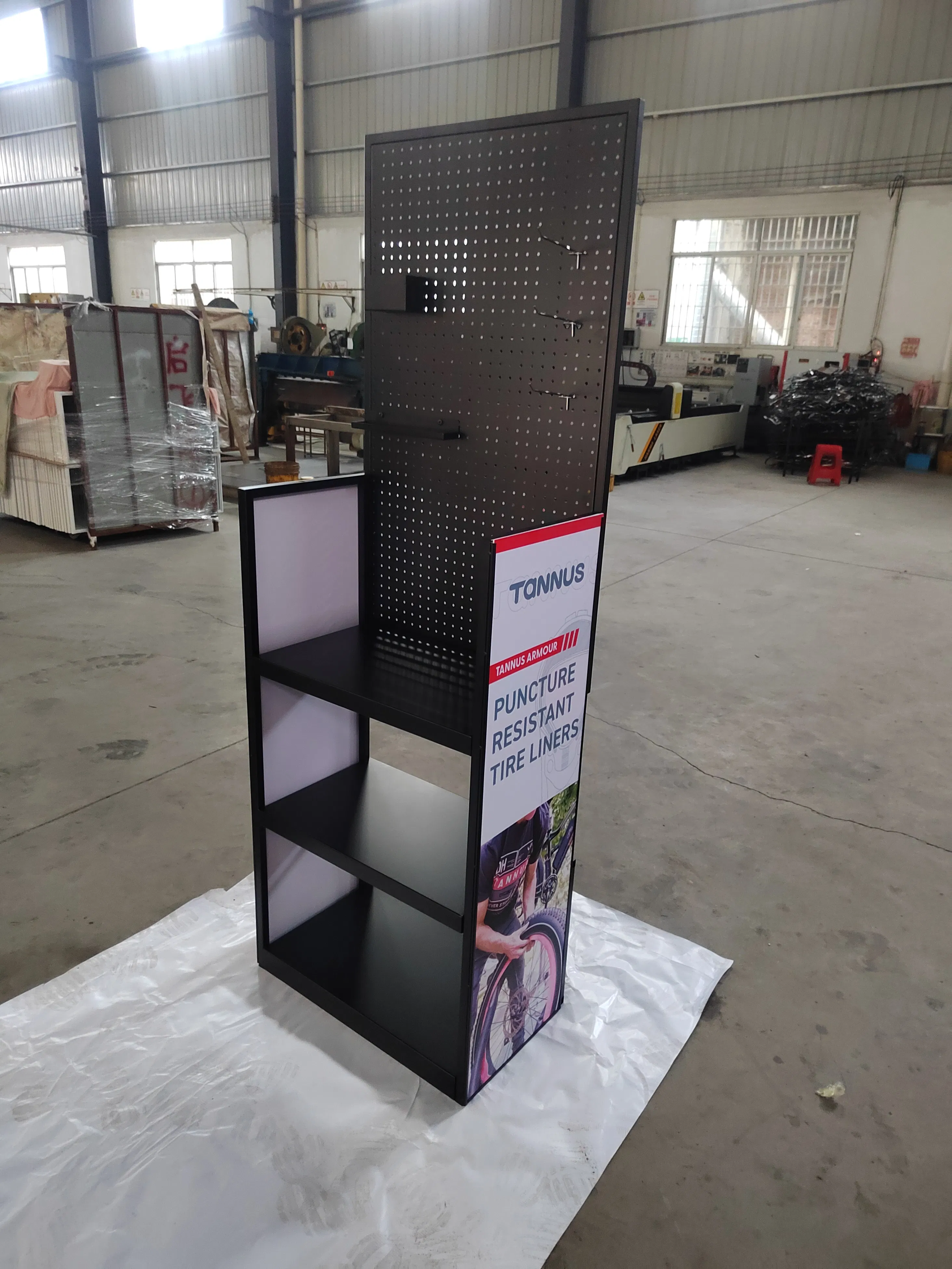 Durable Powder Coated Retail Display Stands for Maximum Visibility