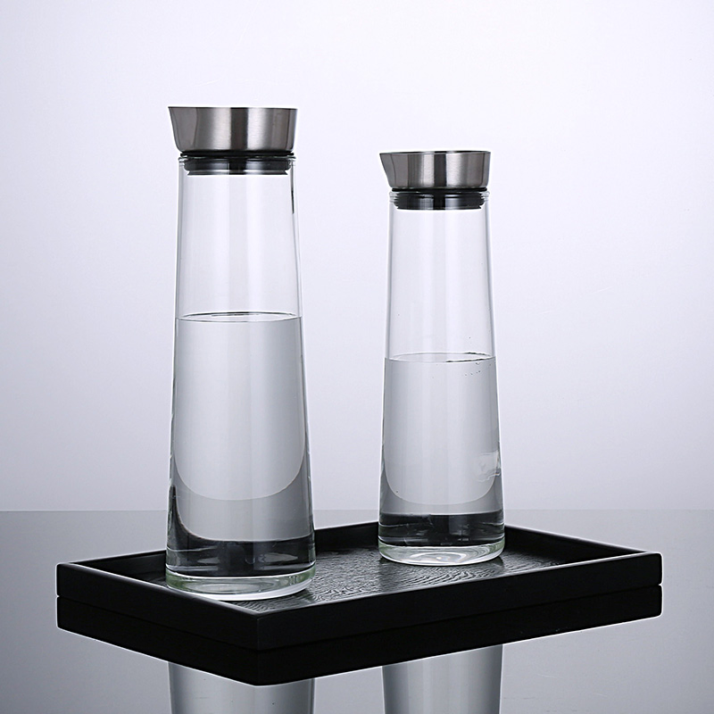 Стеклянный кувшин с крышкой 1200 мл для напитков