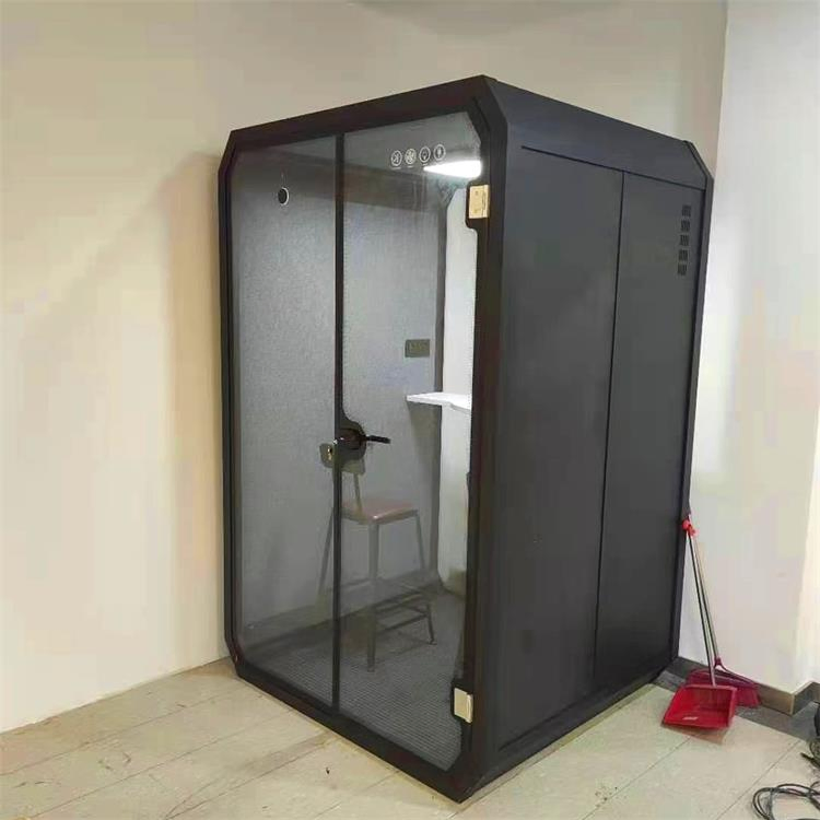 Contemporary Home Office Pod Acoustic Booth Quiet Meeting Room Telephone Booth Soundproof Pod Private Space Silence Office Pod