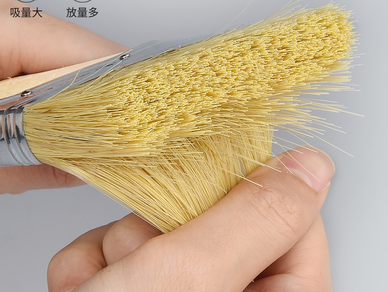 Восковая кисть для краски Chalk Paint, овальная