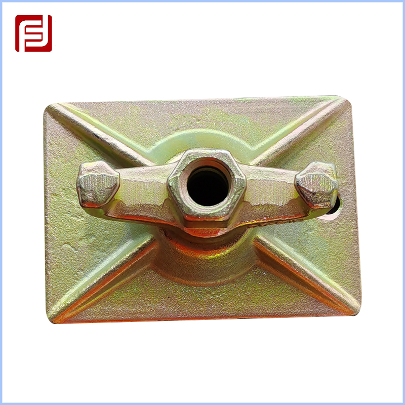 Customizable Concret Formwork Swivel Wing Nut with Anchor Plate