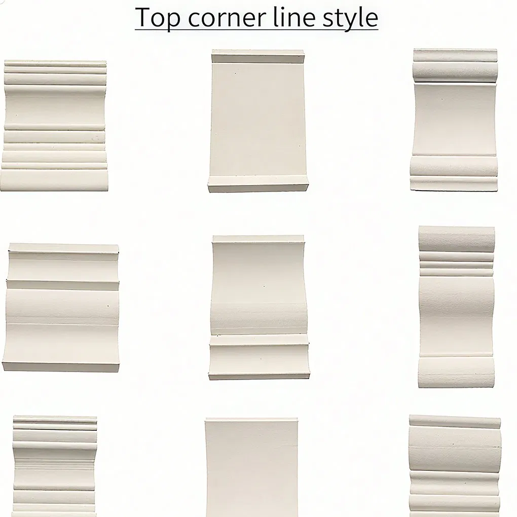 Factory Price Hotel Different Kinds of Wall Polystyrene Skirting Board Hot