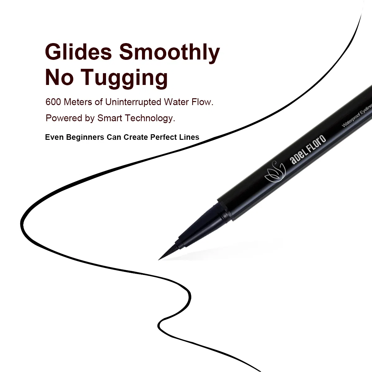 Best Permanent Hypoallergenic Natural Vegan Waterproof Smudge Proof Liquid Eyeliner Beauty Make-up