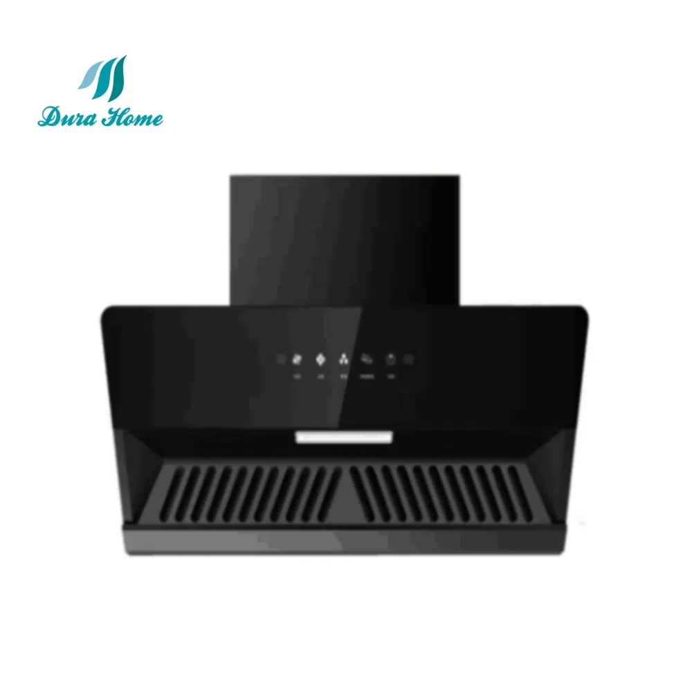 Elegant Side Mount Range Hood - Ducted Glass Kitchen Hood Design Cooker Hood