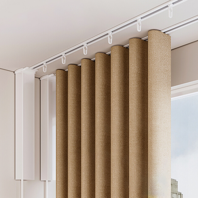 Factory Modern Ceiling Mount Aluminium Recessed Motorized Curtain Track