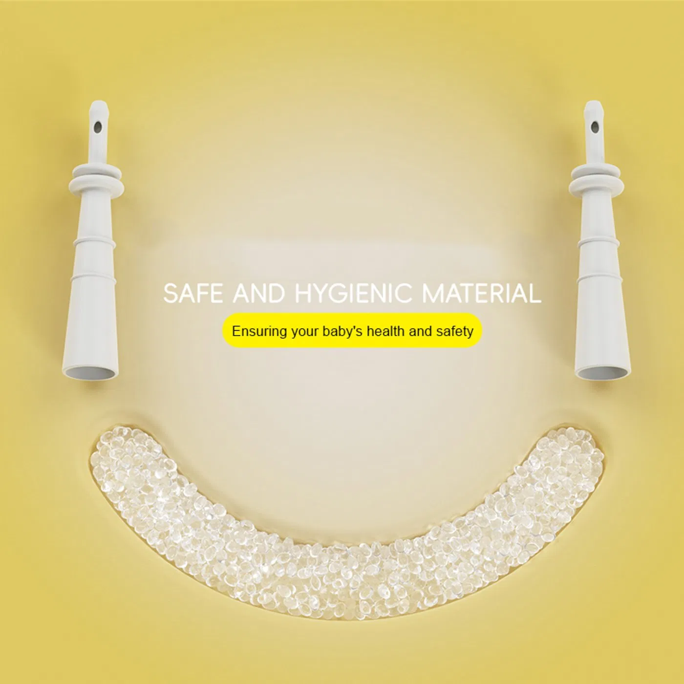 Medical Grade Disposable Infant Gas Relief Rod BPA-Free Baby Colic Relief Nursing Accessory