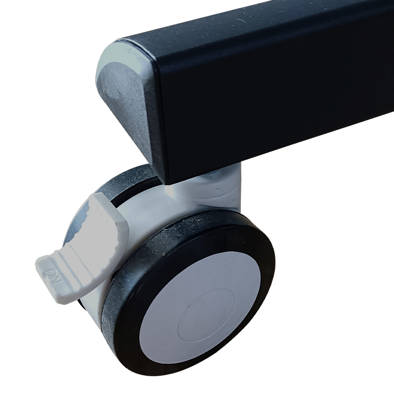 China Factory New Type Full Motion Movable Manual Height Adjustable Stand for Ifp 55"-86" Economic Stable Degree Rotation Wheel