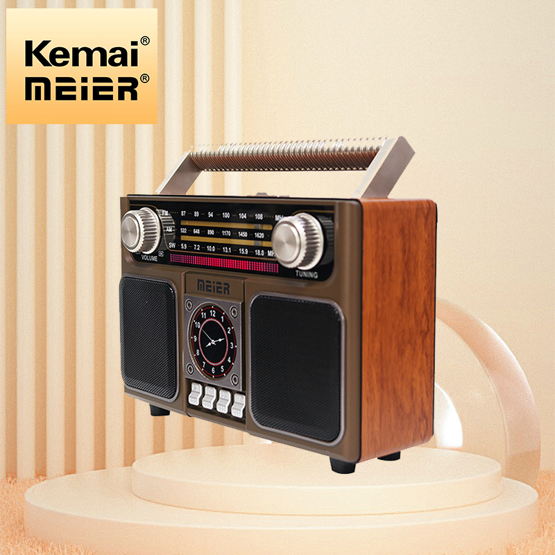 Retro Desktop Retro All-Band Semiconductor Home Wireless Bluetooth Stereo Radio