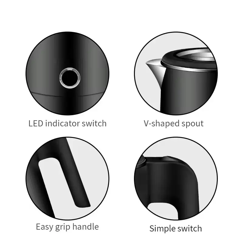 Chinese Manufacturer Fast Heating Speed Medical Electric Water Kettle