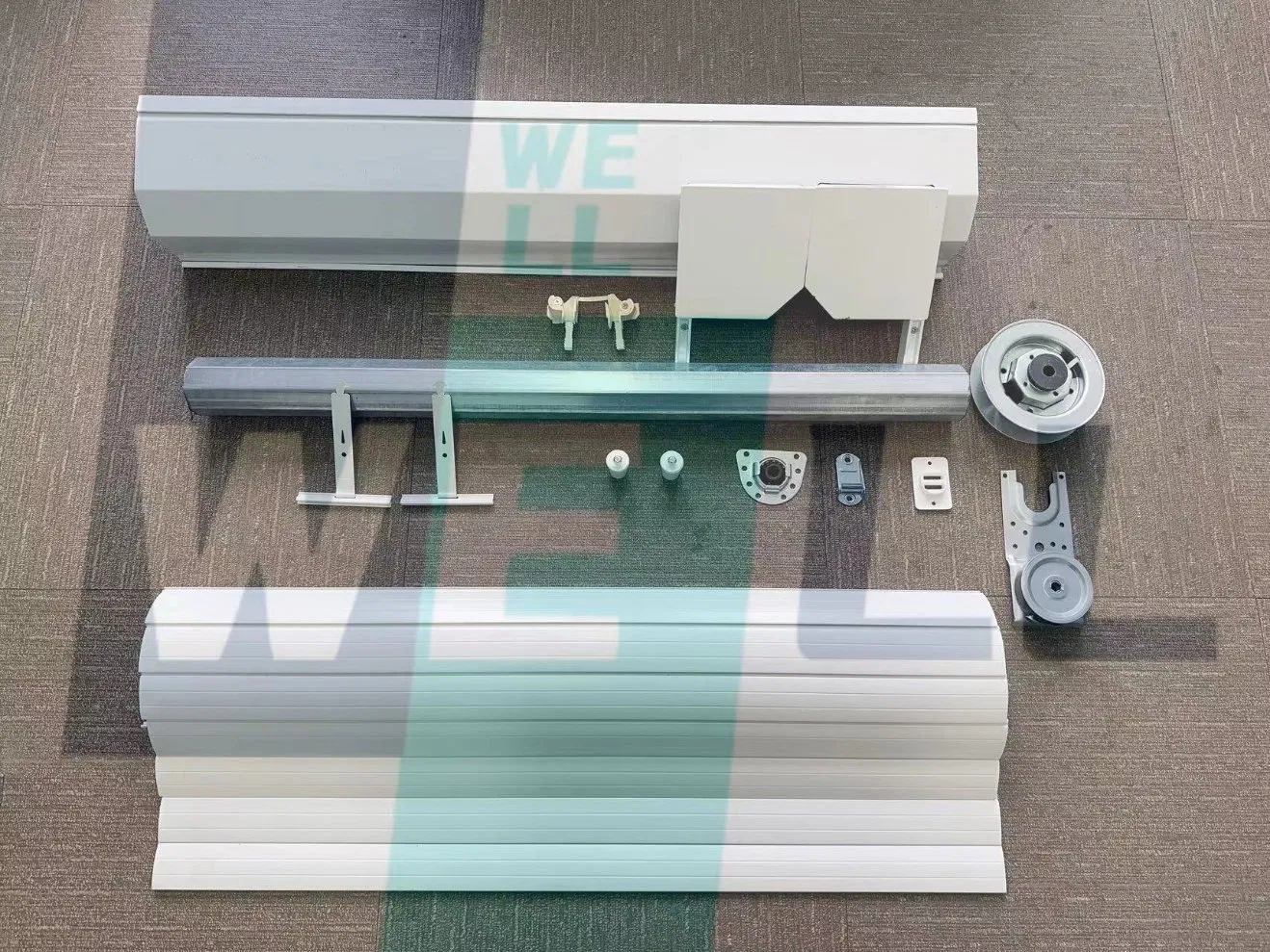 Aluminium Rollladen Und Rollladenkasten Kasten Rollgeformt 45° Pcv Lamelle