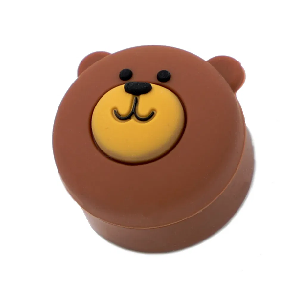 5ml Bear Silicone Smoking Case Silicone Jar Various Styles Mini Silicone Box DAB Tool