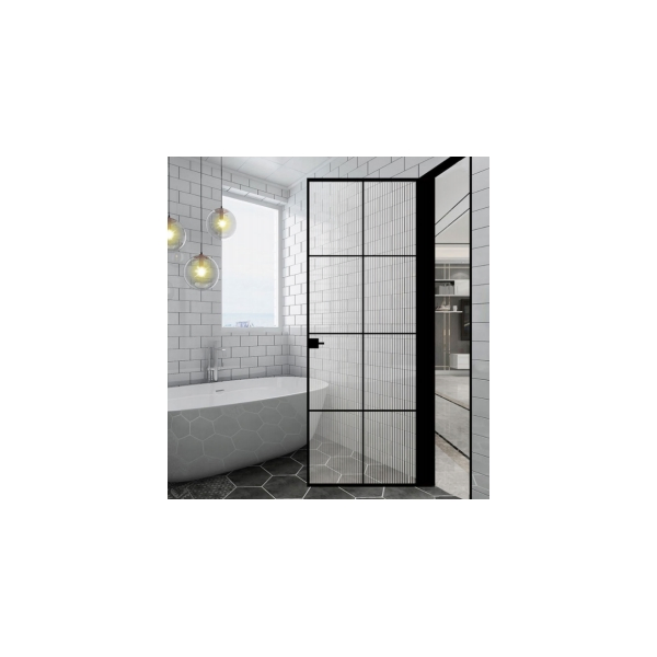 Стеклянные двери Orient для кухни, алюминиевая рамка