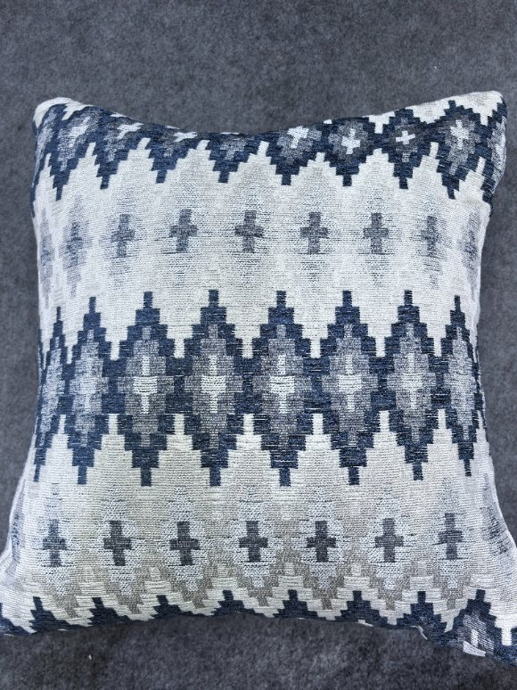 Cotton Like Jacquard Texture Pattern Pillow Cover