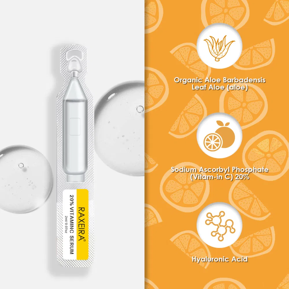 Private Custom High Quality Vitamin C Serum for Face & Dry Skin