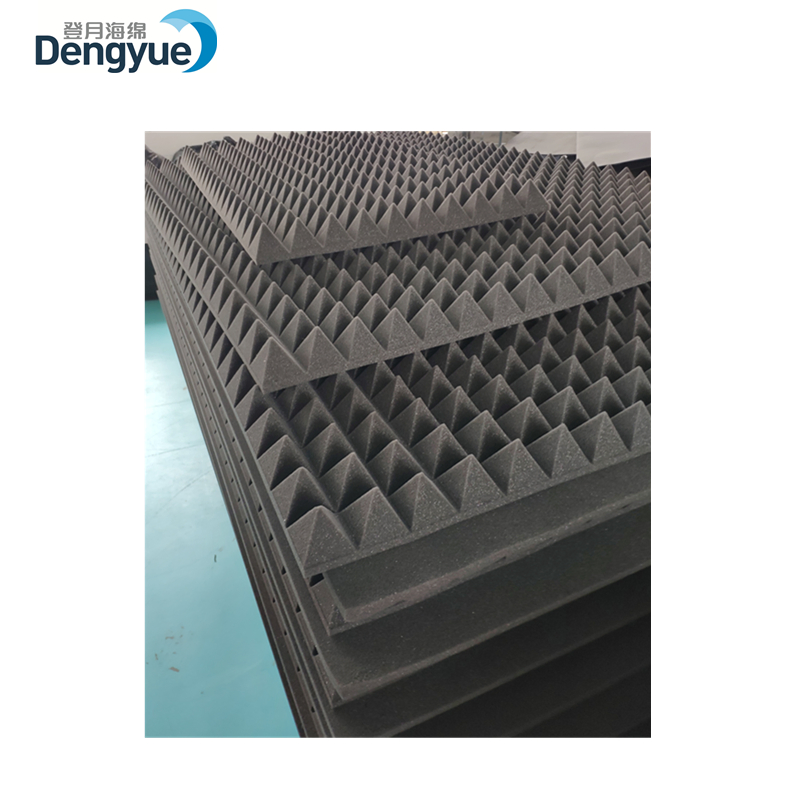High Density Sound Proof Foam Supplier Pyramid Acoustic Foam for Music Studio