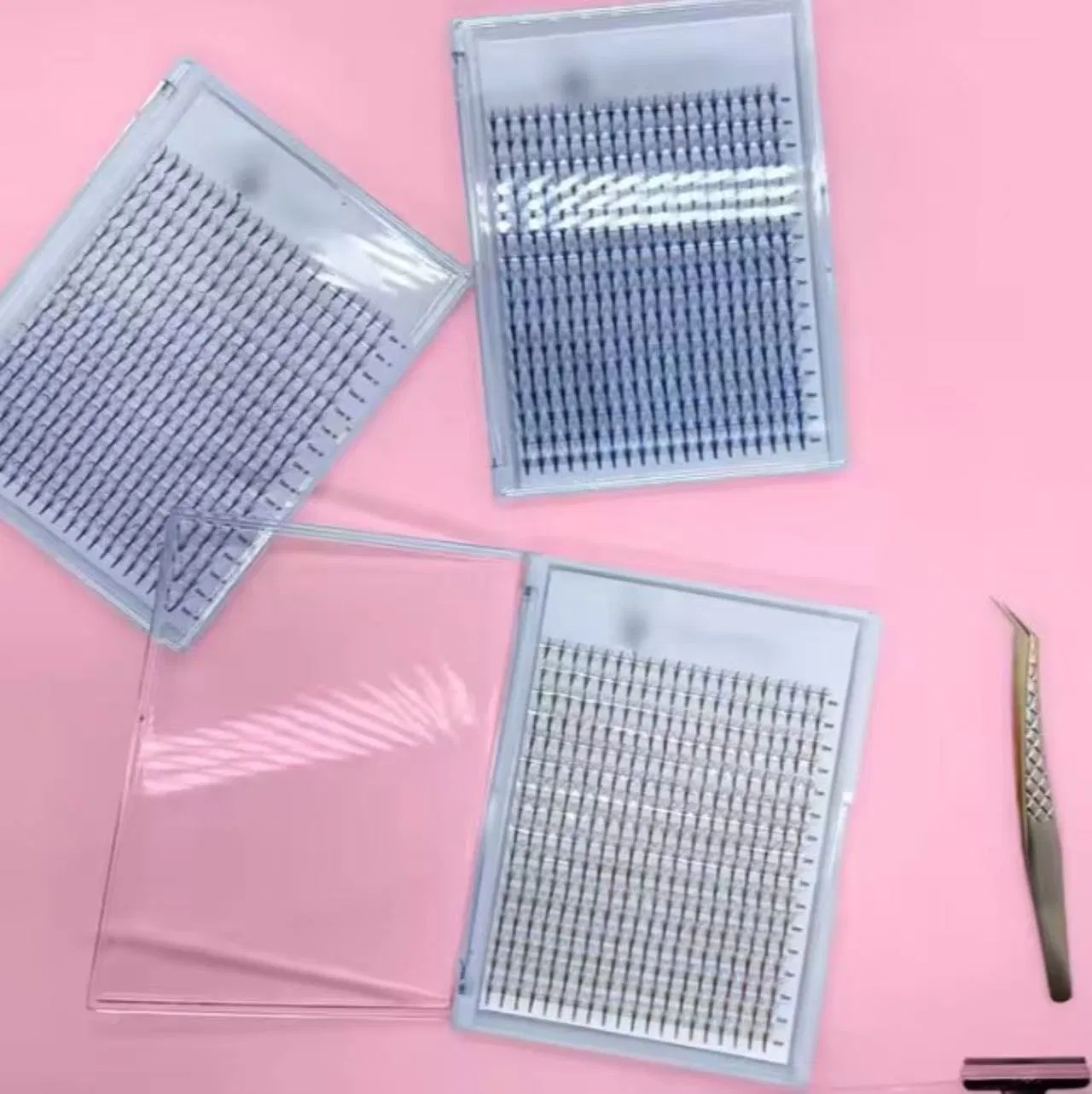 Wholesale Lash Extensions Promade Volume Fans Tray Eyelash Extensions 0.05 Curl