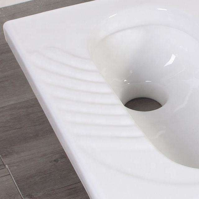 Bathroom Sanitary Yemen Cheap Price Porcelain Ceramic Squatting Pan Squat Toilet Quick Shipping Toilet Wc for Sale