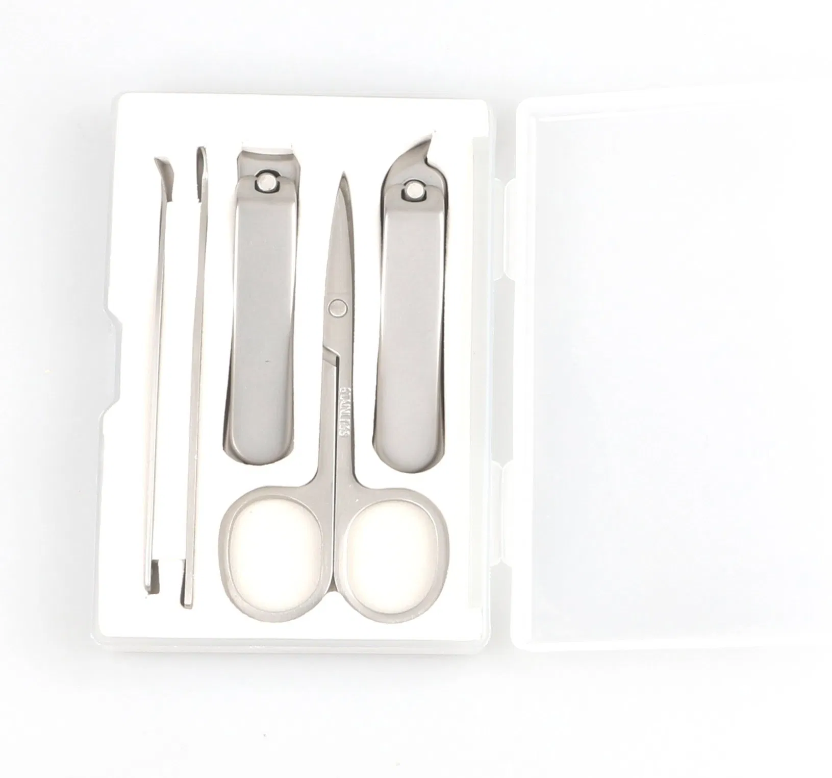 6PCS portable Manicure Set with Nail Clippers and Eyebrow Trimming Scissors (SE-MS002)