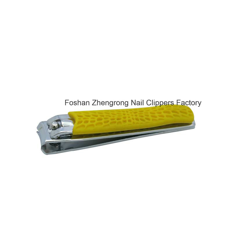 High Quality Carbon Steel Colorful Silicone Cover Toenail Products Cutter (211R-2)
