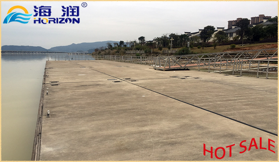 Concrete Dock Design and Floating Foam Dock Pontoon