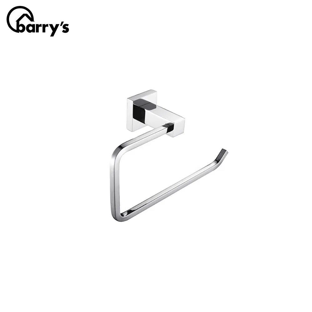 Полотенцедержатель квадратный хромированный