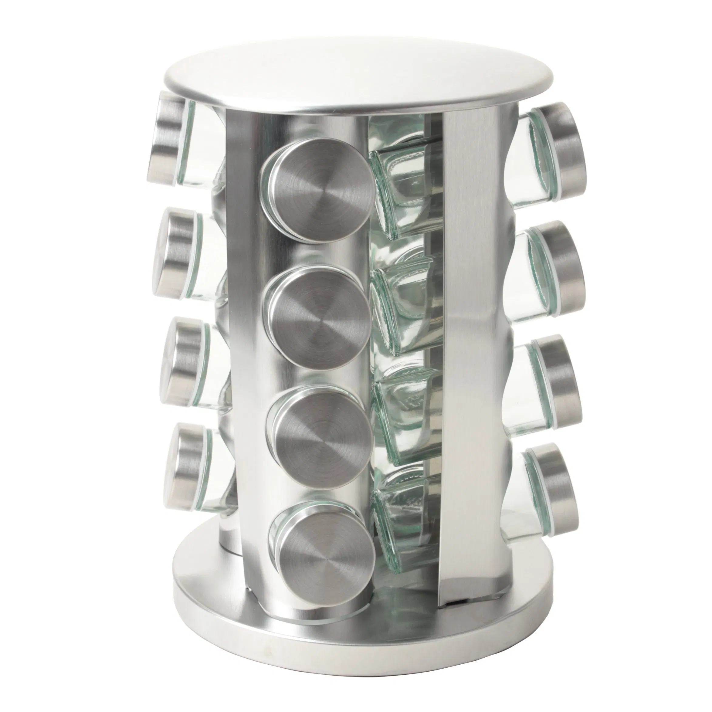 Stainless Steel Revolving Spice Rack Holder