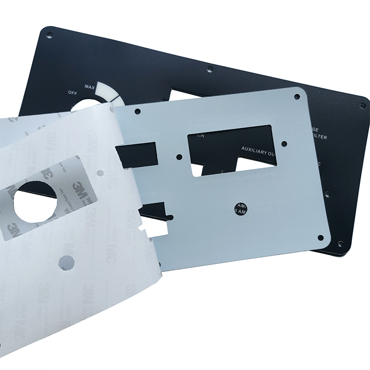 Custom Printing Polyethylene Polyester Vinyl Die Cut Printing Control Panel Sticker