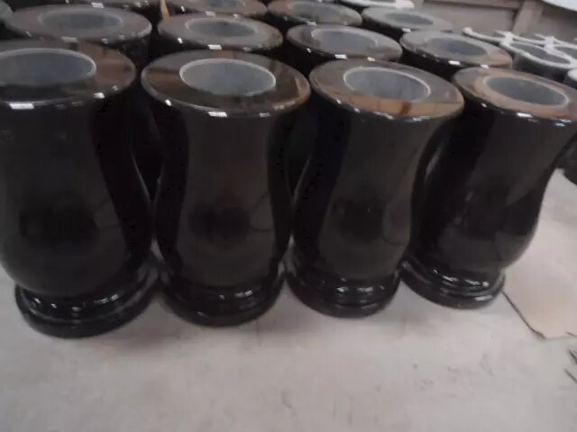 Custom Granite Cemetery Vases for Memorials and Tombstones