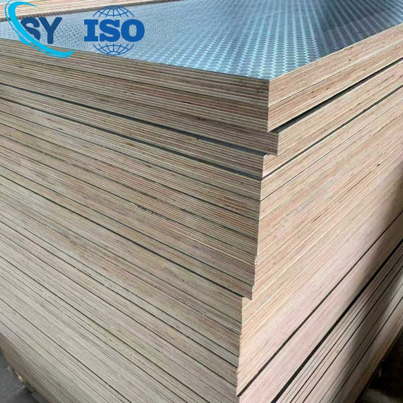 WBP, Anti-Slip Board, Multi-Layer Board, All Birch Wood, 1220X2440 Commercial Plywood