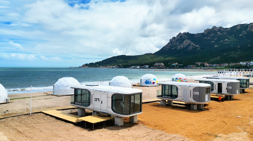 Prefab Space Capsule Cabin Hotel Container Home Sleep Outdoor Mobile Tiny House Luxury Capsule House