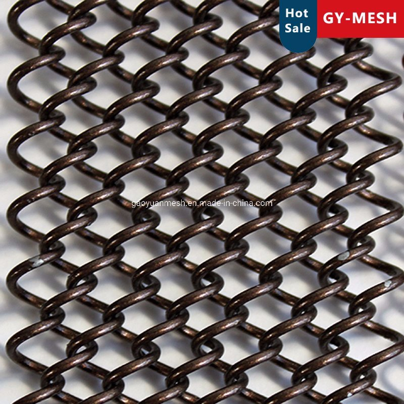 Decorative  Mesh Curtain Cascade Coil Drapery
