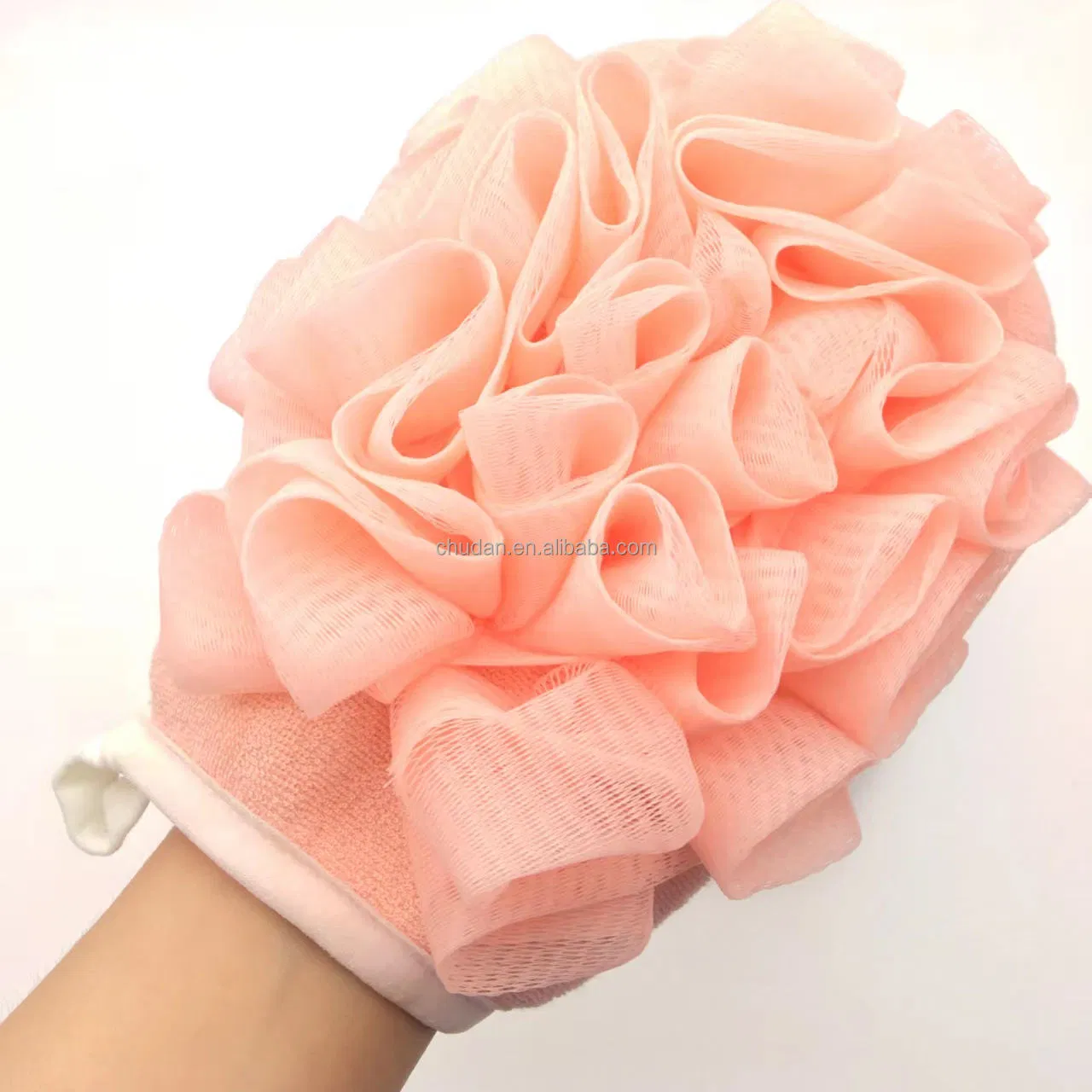 Eco-Friendly Body Massage Sponge Double-Sided Bath Towel Exfoliating Glove