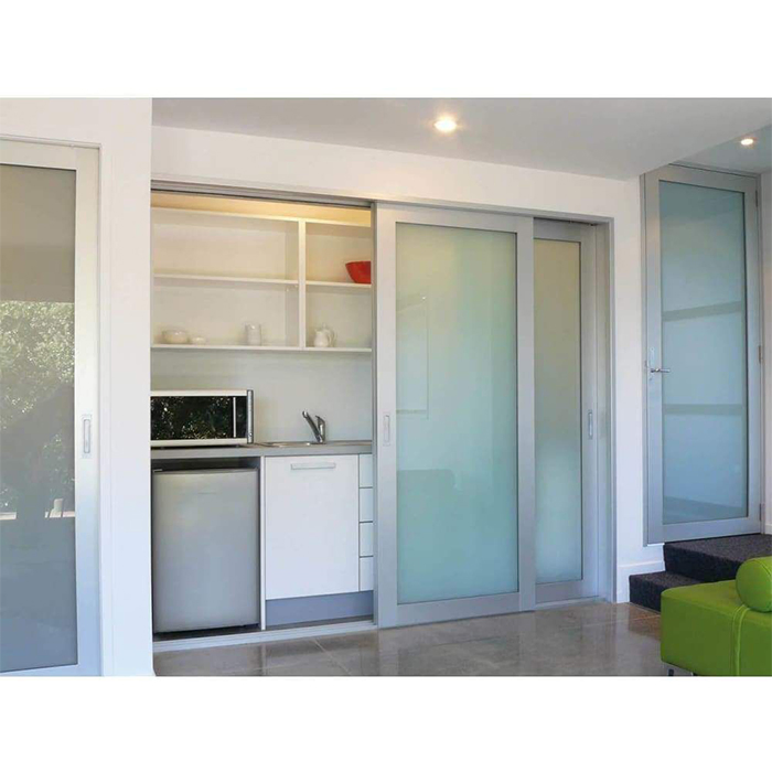 Senior Customized Brand Glass Sliding Door with Double Glass