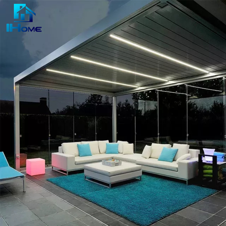 Customized Outdoor Aluminum Winter Garden Room House Glass Sunrooms for Villa
