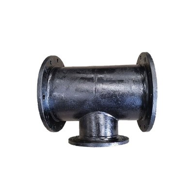 Compact Size Ductile Iron Equal Tee Flange