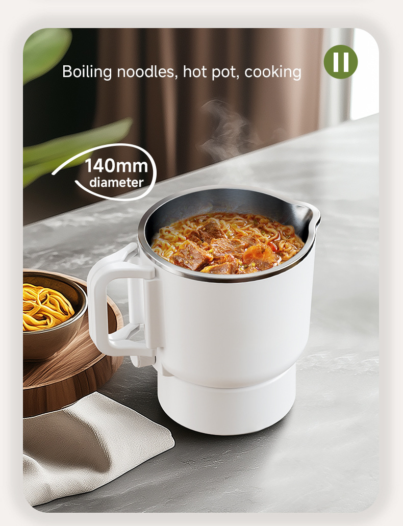 Foldable Travel Kettle 316 Stainless Steel Multi-Function Boiler