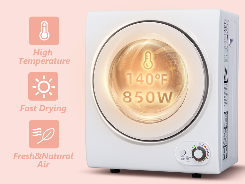 42L Commercial Portable Dryer 110V Stainless Steel Compact Design