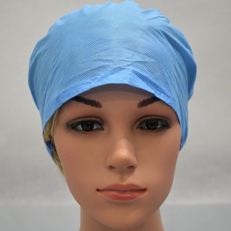 Medical Supply Blue Bouffant Caps Disposable Nurse’ S Caps