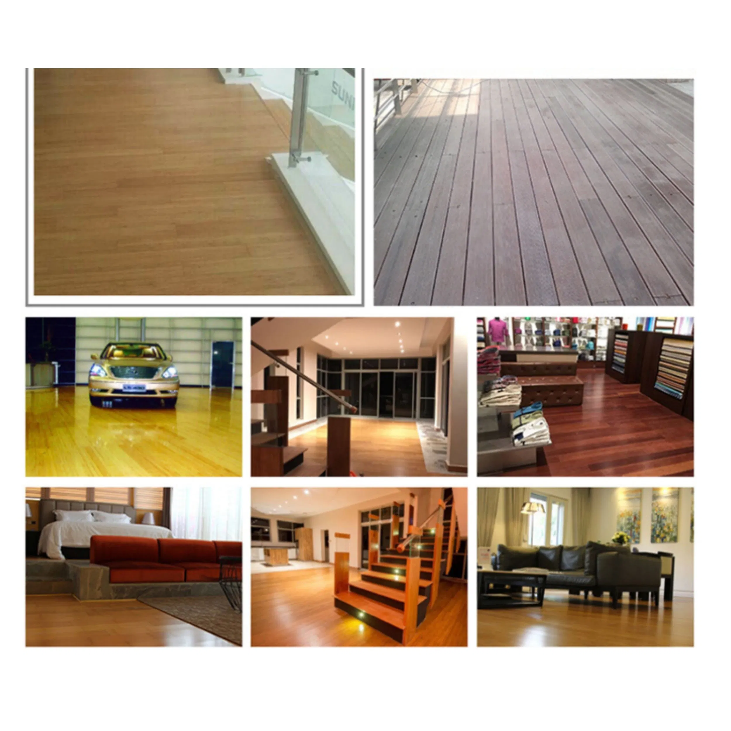 Wholesale Quality Solid Bamboo Flooring Indoor Strand Woven Bamboo Floor Embossed Surface