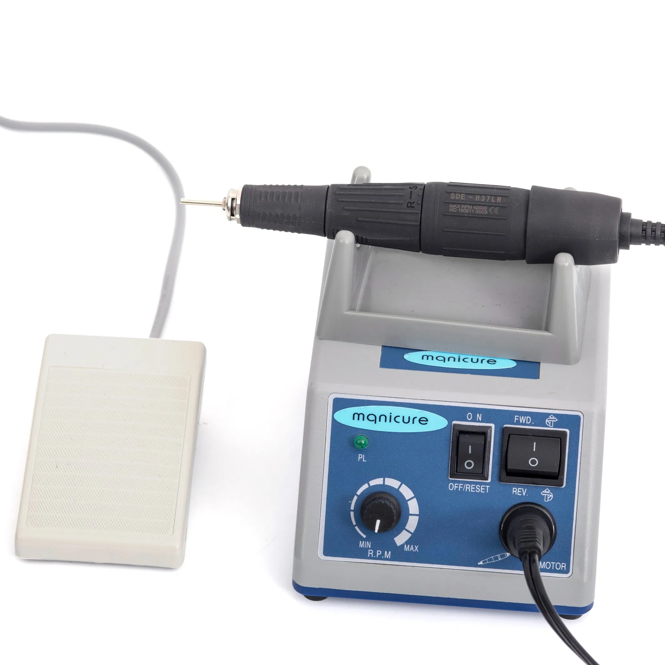 Dental Lab Equipment Strong Drill Brush Micromotor Dental Handpiece H37ln Electric N3 with Holes Dental Micro Motor