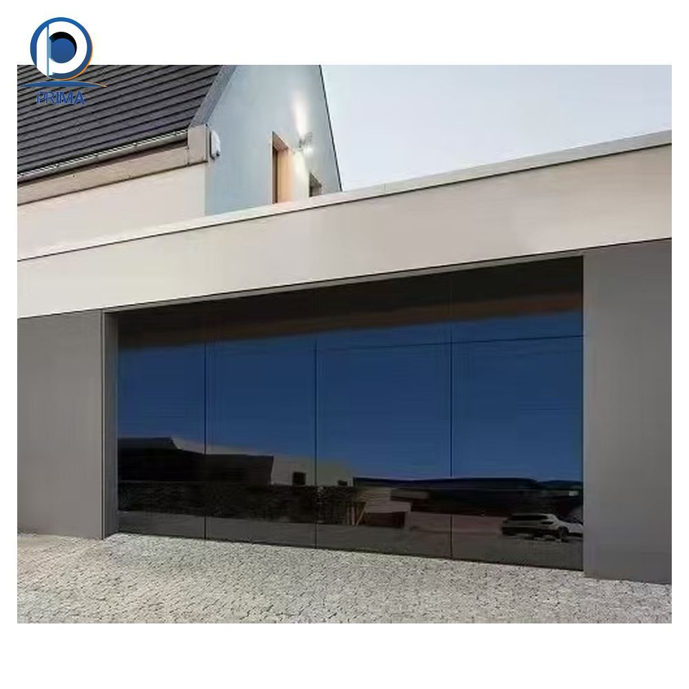 Prima Manufacturer Custom High Quality Aluminum Glass Garage Door