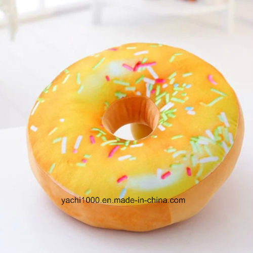 Cotton Donut Pillow Doughnut Stuffed Cookie Shaped Baby Pacify Pillow