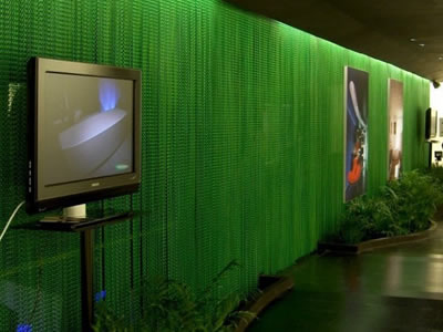 Best Quality Decor Aluminum Chain Link Curtain Used at Indoor