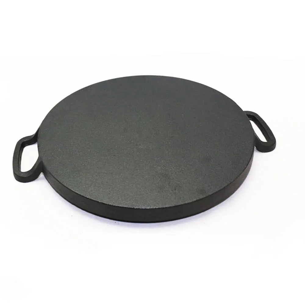 Pre-Seasoned Cast Iron Sizzling Pan/Grill Pan with Helper Handle